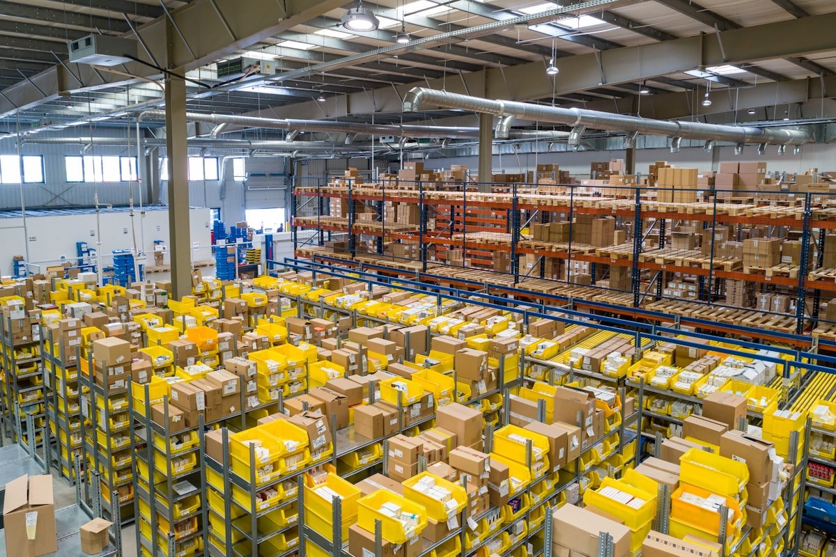 High Tech Logistics Warehouse
